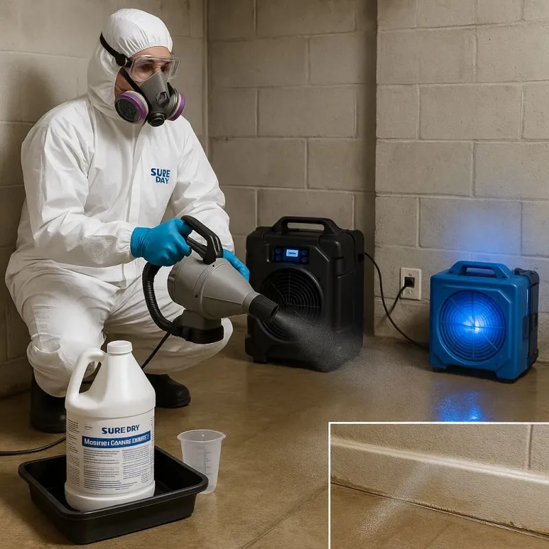 Sanitization and Odor Removal process in Marshall County, KY