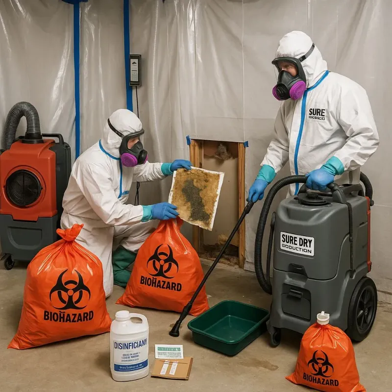 Contaminated Water Handling Protocols process in Marshall County, KY