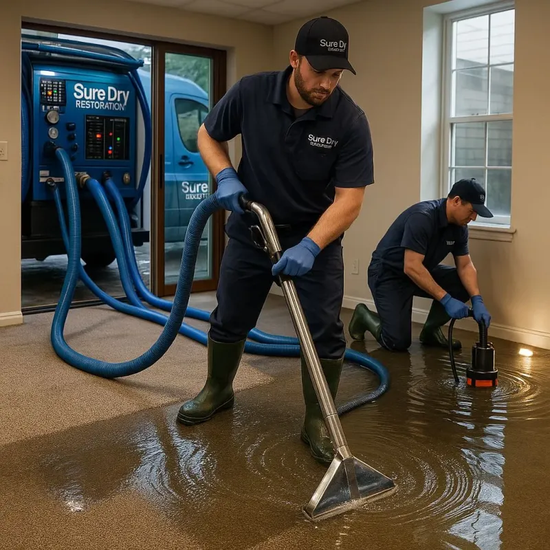 Water Extraction and Removal process in Marshall County, KY